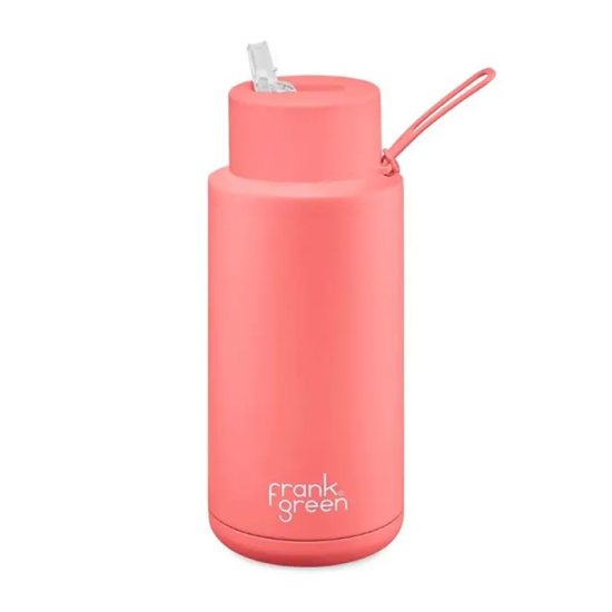 Frank Green 34oz Reusable Bottle Straw Lid